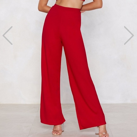 Nasty Gal Pants - ✅NWT Nasty Gal | Wide Leg Trousers Size 10